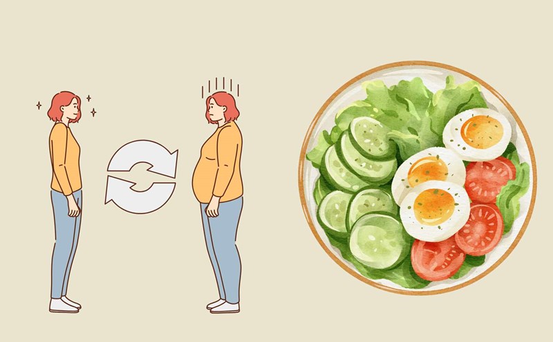 Chế độ ăn thế nào là đủ dinh dưỡng với người giảm cân