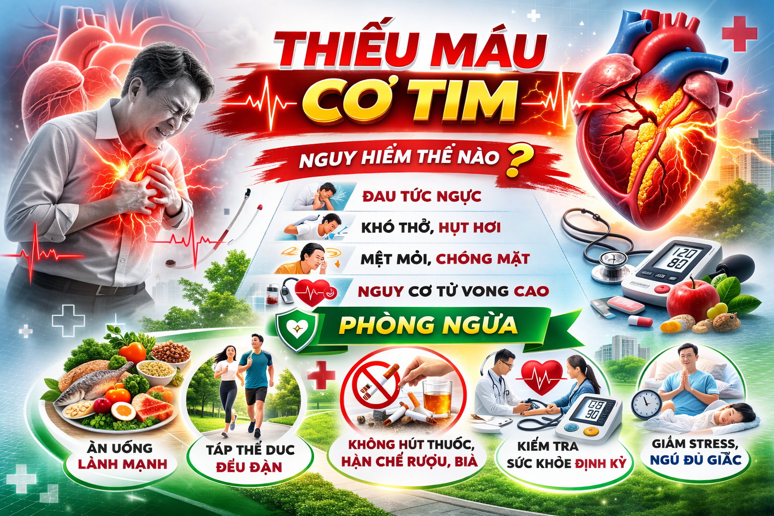 Biến chứng không ngờ tới của thiếu máu cơ tim